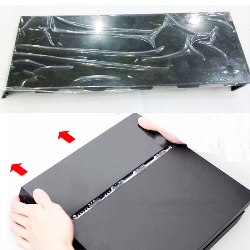 Gaming Console Monitor - Black Protective Shell Case HDD Bay