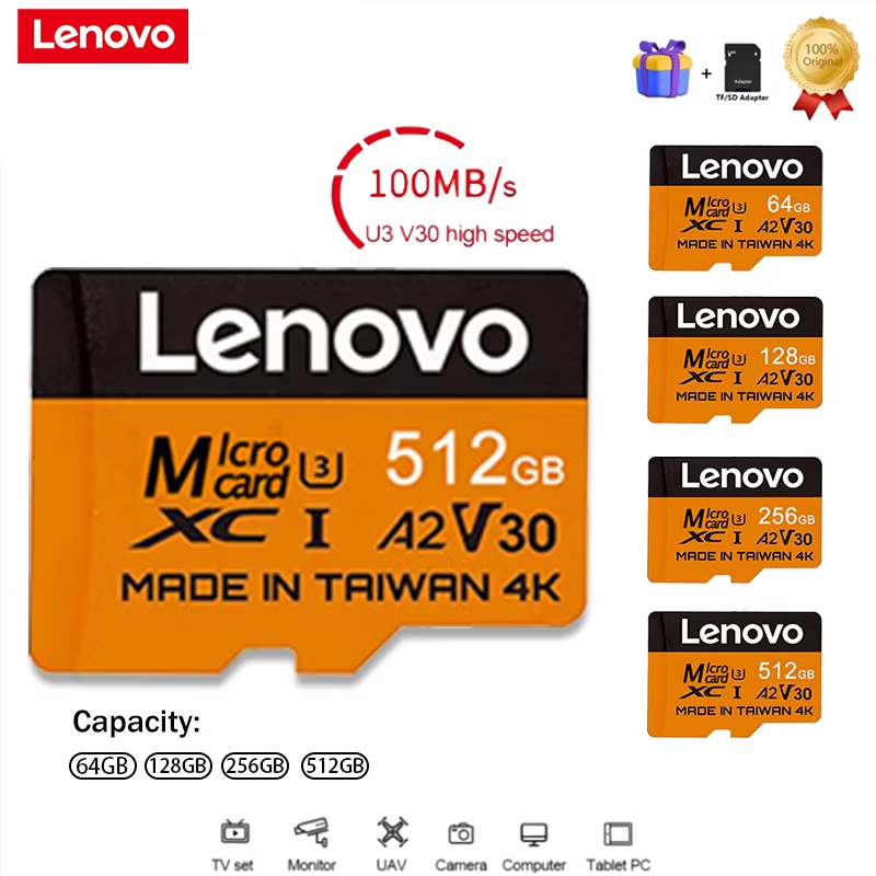 Lenovo Secure 512GB SD Cards M - огляд і ціна Gaming Console In Phone
