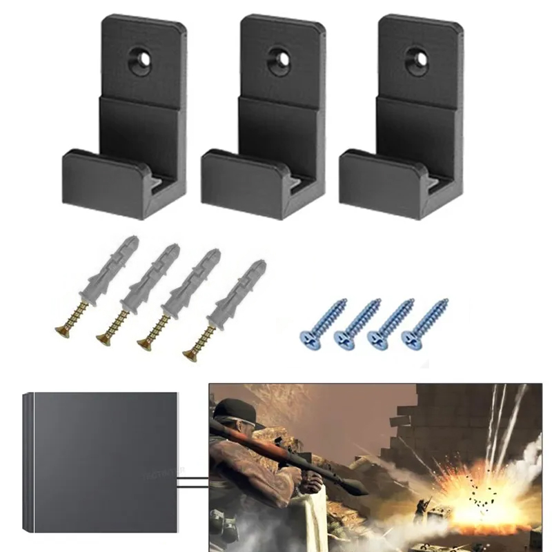 Wall Mount Holder For PS4 Cons - огляд і ціна Gaming Console Monitor