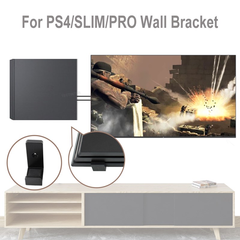 Wall Mount Holder For PS4 Cons - огляд і ціна Gaming Console Monitor