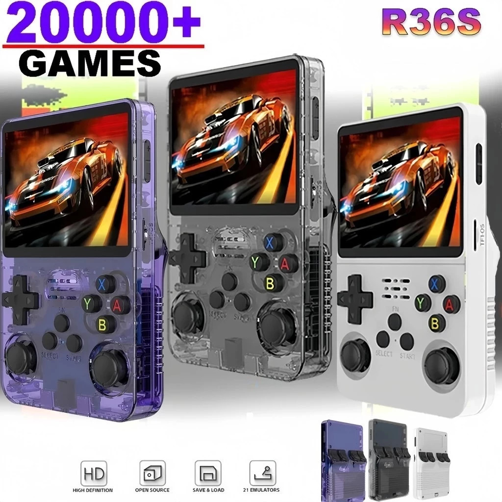 Mini R36S Retro Handheld Video - огляд і ціна Gaming Console Xbox 360