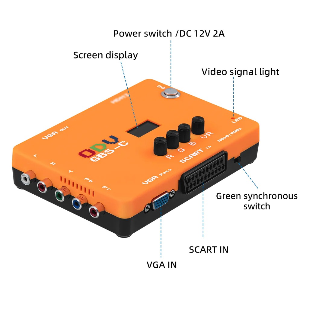 Mcbazel ODV-GBS-C Component VG - огляд і ціна Gaming Console Years