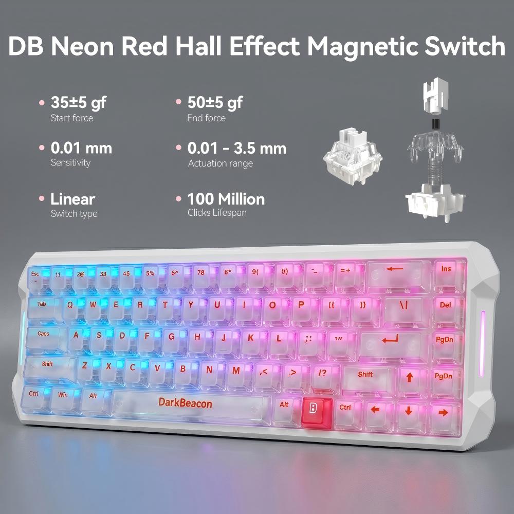 DarkBeacon Flux 68 HE Magnetic - огляд і ціна Gaming Console Zone