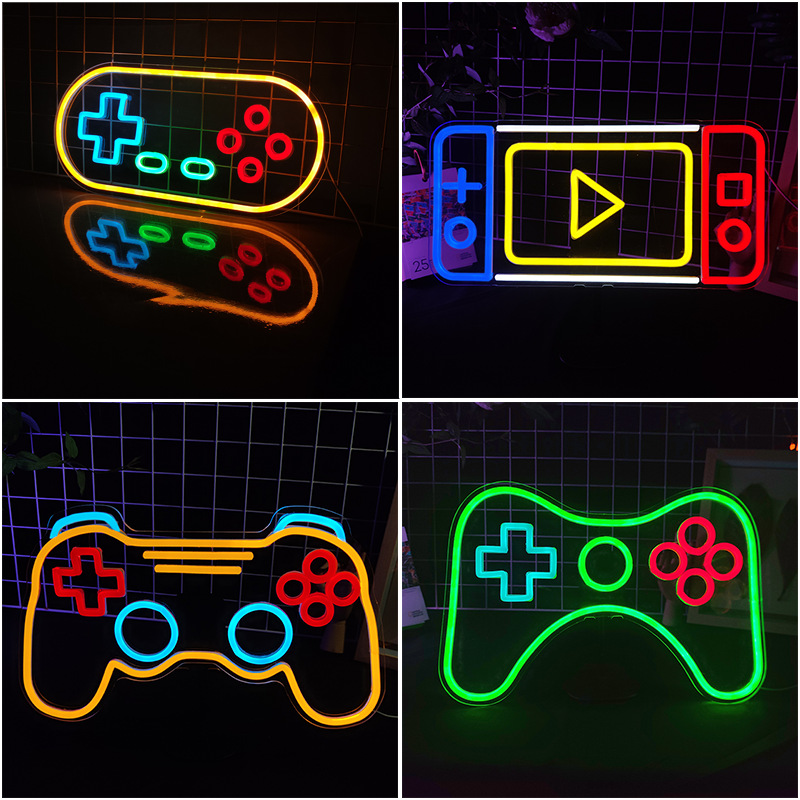 Arcade Neon Sign LED Game Room - огляд і ціна Gaming Console Handle