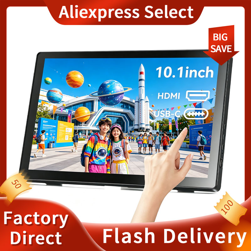 Small Touchscreen Monitor 10.1 - огляд і ціна Gaming Console Image