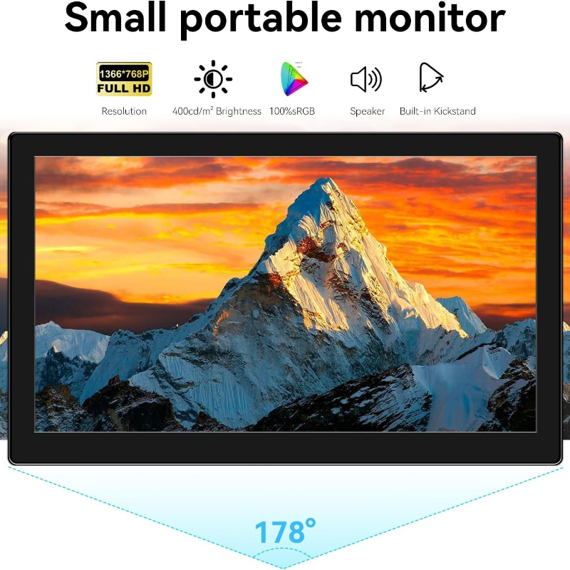 Small Touchscreen Monitor 10.1 - огляд і ціна Gaming Console Image