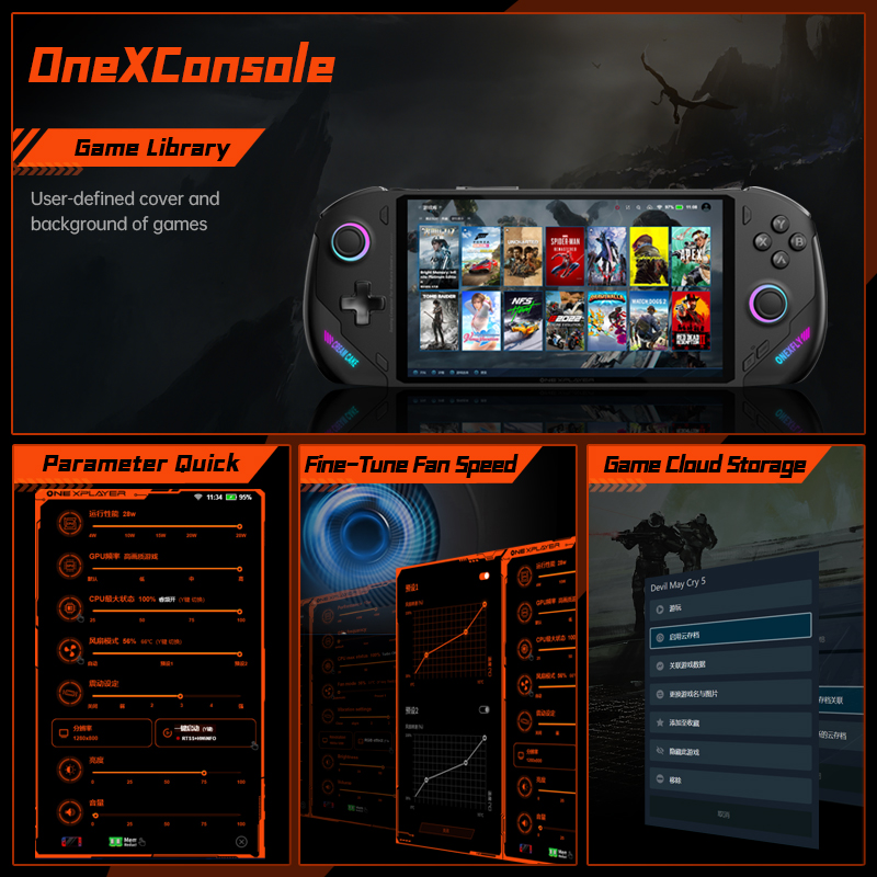 OnexPlayer Onexfly AMD Ryzen 7 - огляд і ціна Zotac Gaming Console