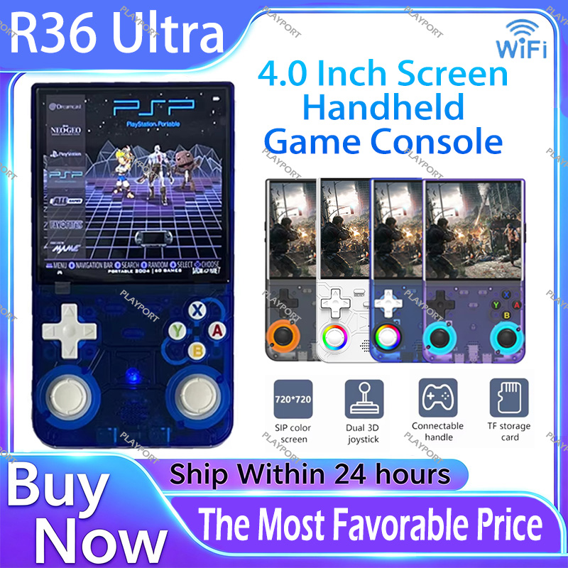 New R36 Ultra Retro Handheld G - огляд і ціна Gaming Console R36