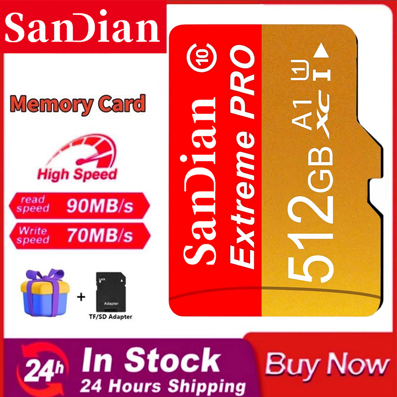 Memory Card 512GB Pro Micro TF - огляд і ціна Gaming Console And Monitor