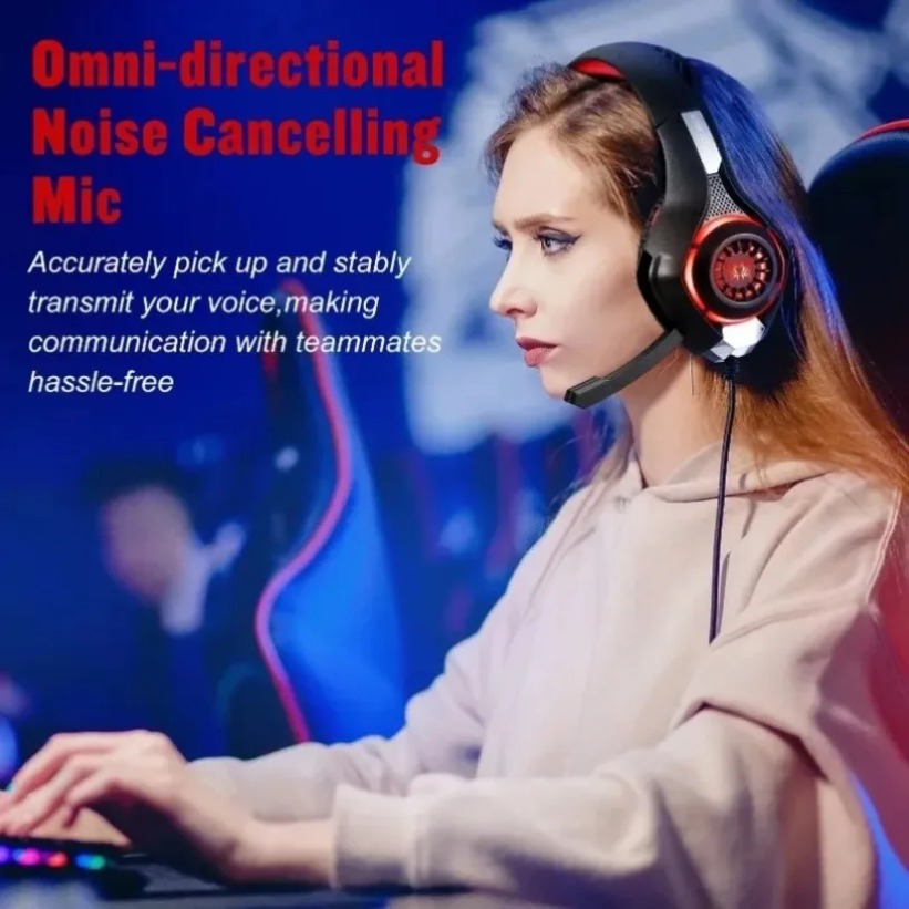 LED Gaming Headphones with Mic - огляд і ціна Gaming Console Headset
