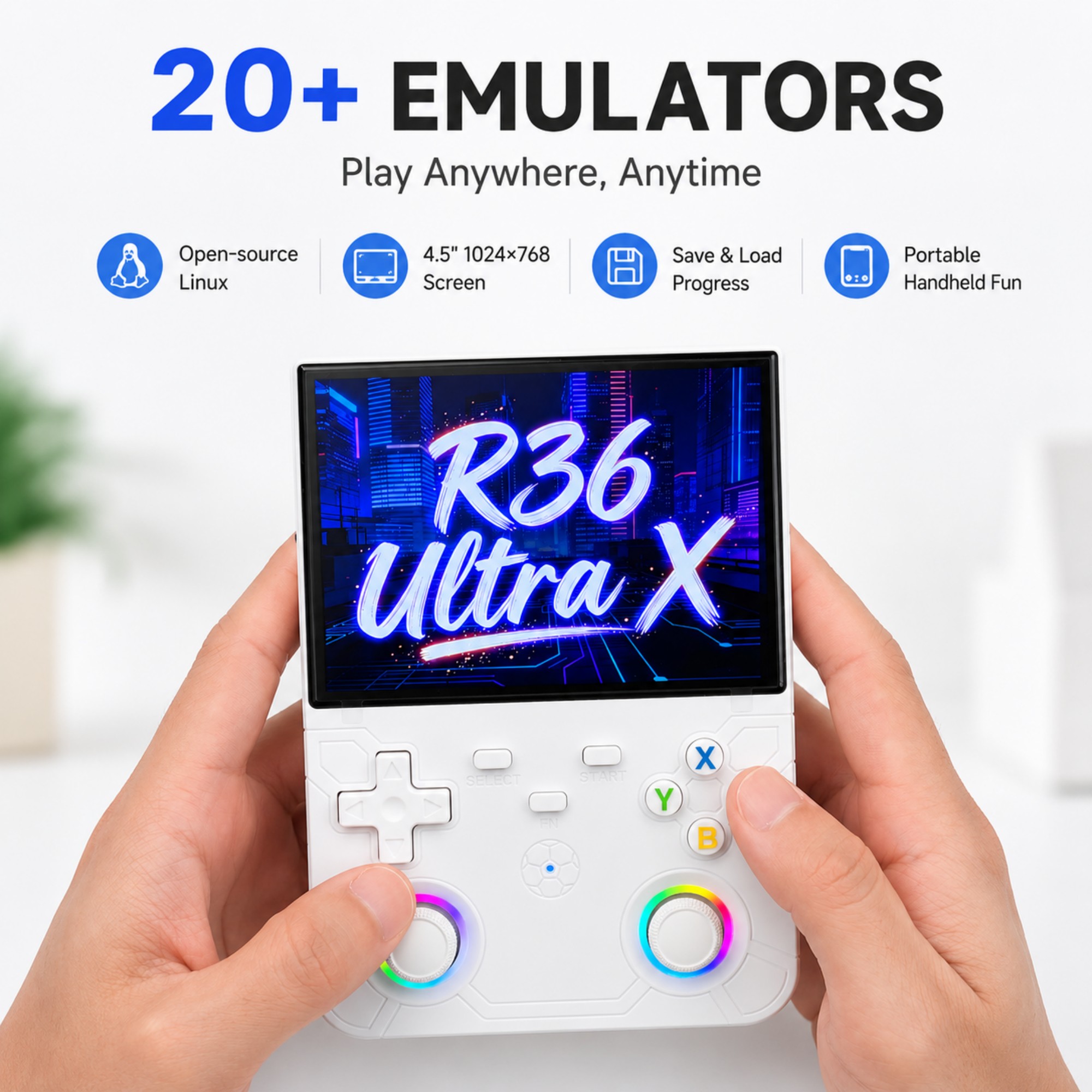 Retro Handheld Game Console R3 - огляд і ціна Gaming Console R36