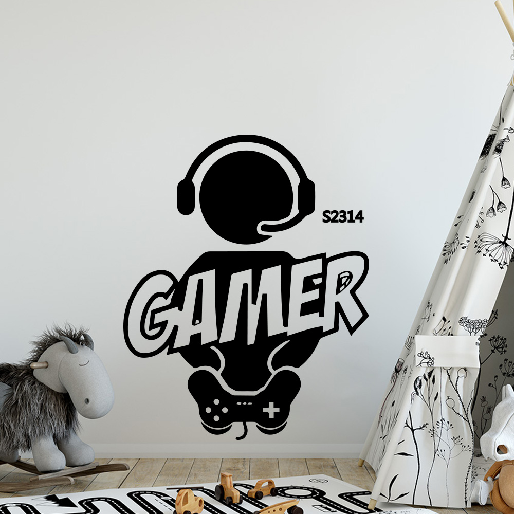 1pc Gamer Wall Art Decal For K - огляд і ціна Gaming Console Handle